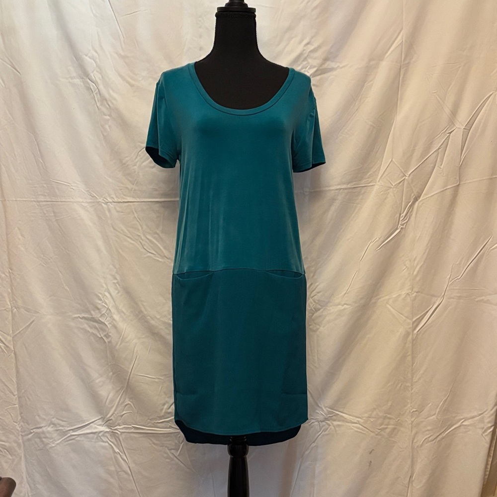 Dolan Teal High Low Dress